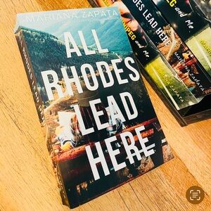 OUT OF PRINT Edition ALL RHODES LEAD HERE by Mariana Zapata